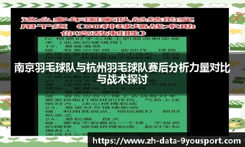 南京羽毛球队与杭州羽毛球队赛后分析力量对比与战术探讨